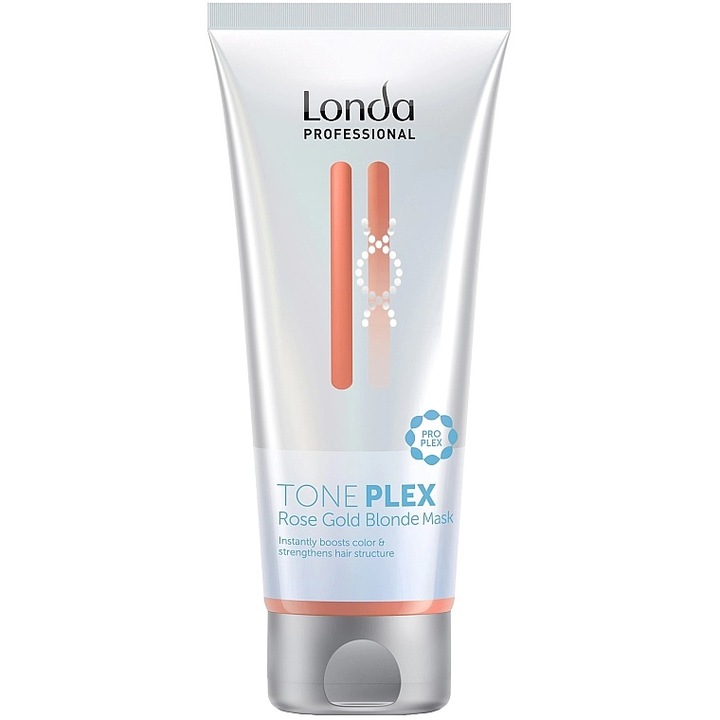 Masca nuantatoare Rose Gold Blonde, Londa Pro 199 ml