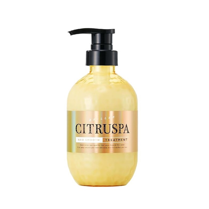Tratament pentru par Cosmetex Roland, Citruspa Neo Smooth Treatment, Hidratare, Protejeaza impotriva caldurii, Stralucire, Reparare profunda, 470 ml