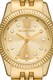 Michael Kors, Часовник с кристали, Златист