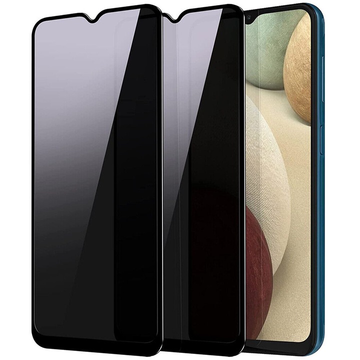 Комплект от 2 фолиа за поверителност, съвместими с Oppo A58/ A78/ A79/ A98/ Reno11, пълно покритие, 6D, първокласно качество