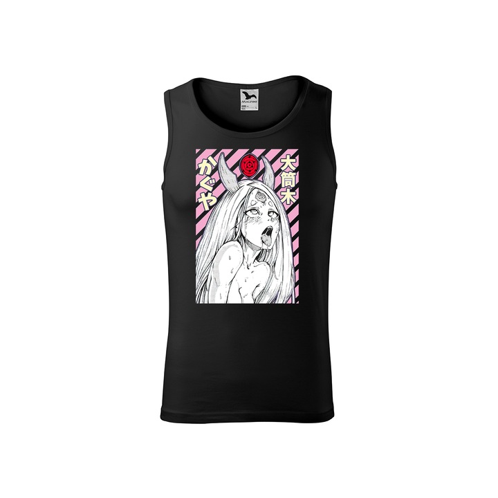 Kaguya, Горнище за мъже Naruto Shippuden, черно, M