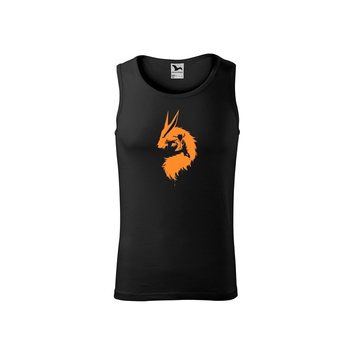 Горнище за мъже Naruto Shippuden, Kurama, черно, S