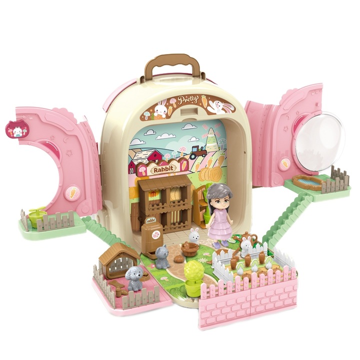 Interaktív játék, Woopie, nyúl, 3 év feletti gyerekeknek, többszínű