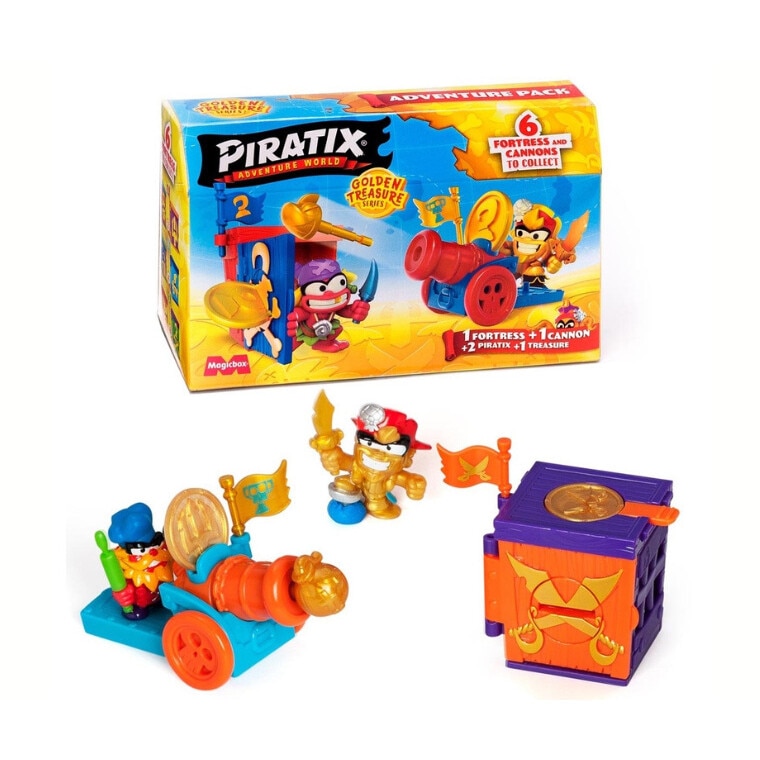 Surprise box, Figurine Piratix Golden Treasure Adventure, 2
