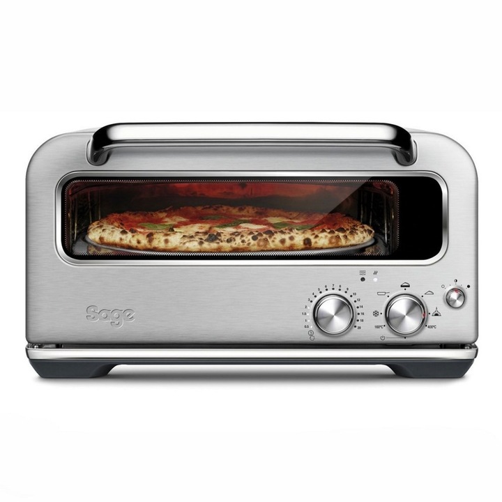 Cuptor pentru pizza Sage, 2250W, inox, 30cm, argintiu