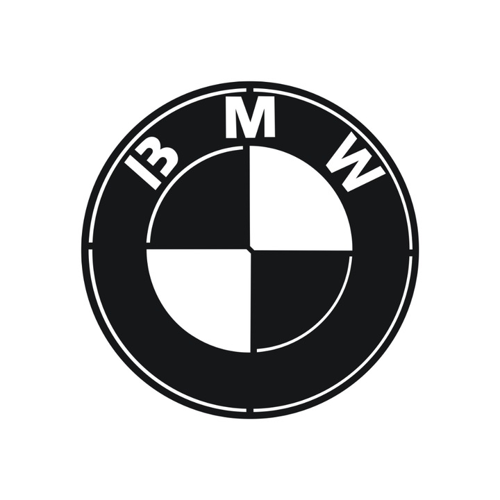 Decoratiune de perete - BMW 490x490 mm