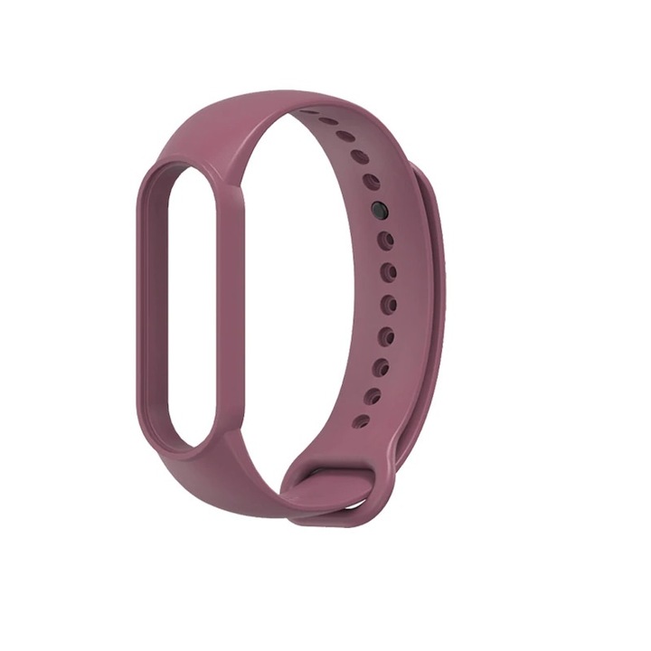 Szilikon karkötő kompatibilis a Xiaomi Mi Band 7 telefonnal, bordó, PHN Mag