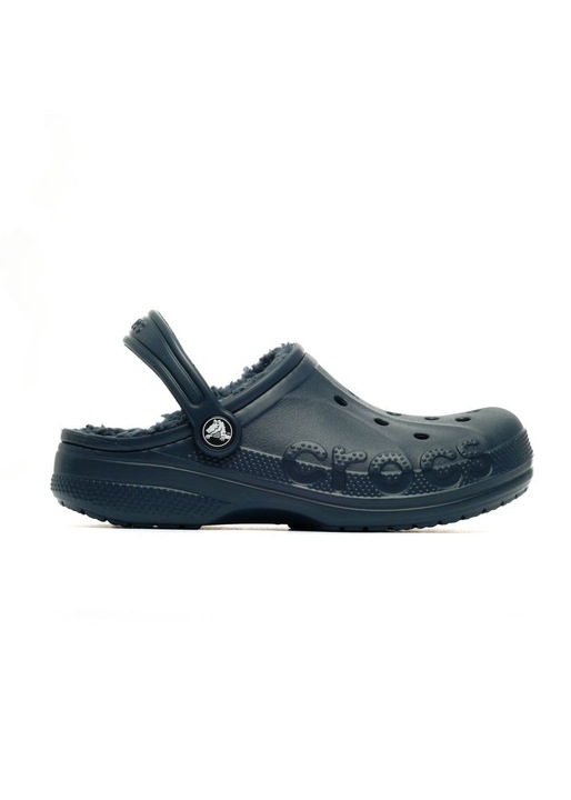 Saboti pentru dama Crocs Baya Lined Clog 207500463, Sintetic, Bleumarin, 34 EU