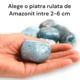 Természetes amazonit csiszolt kő – Nyugalom és egyensúly az életedben