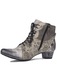 Botine cu toc mic Maciejka 0657904008, Piele, Gri