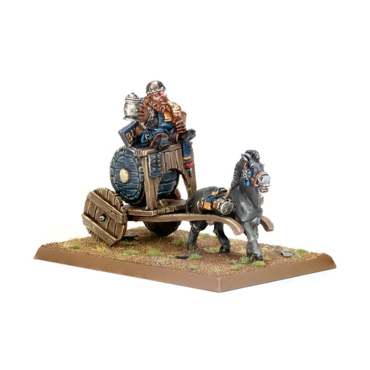 Warhammer Old World Game Expansion Dwarf Bugman's Cart Games Workshop 8 части Metal