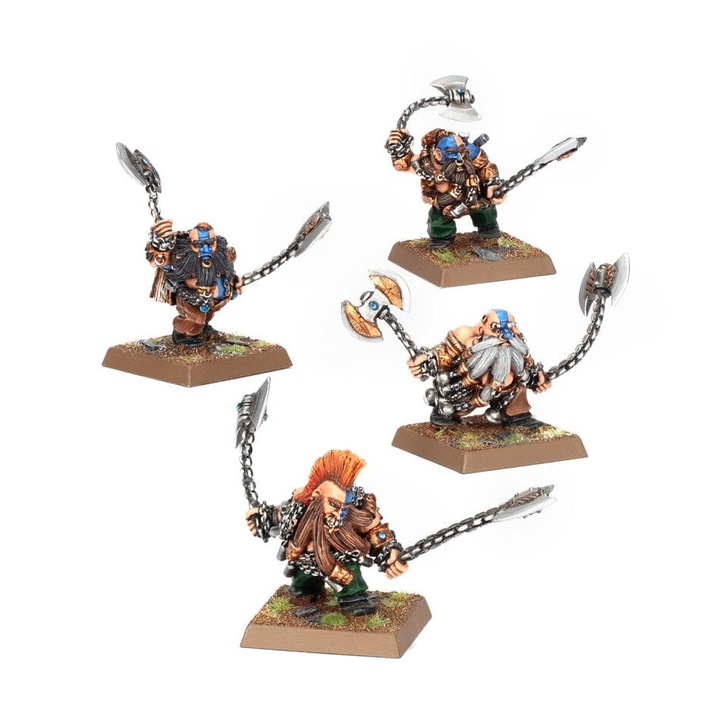 Warhammer Old World Dwarf Doomseekers Game Expansion Games Workshop 12 Piece Metal