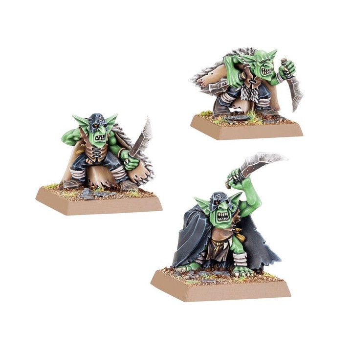Warhammer The Old World Nasty Skulkers Orc & Goblin Tribes Játékkiegészítő Games Workshop 6 Piece Metal