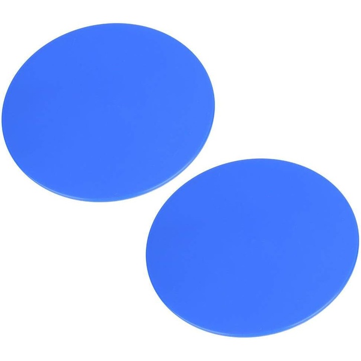 Основни дискове за упражнения, AMRINUGL, комплект от 2, за мокет или дървени подове, фитнес, спорт