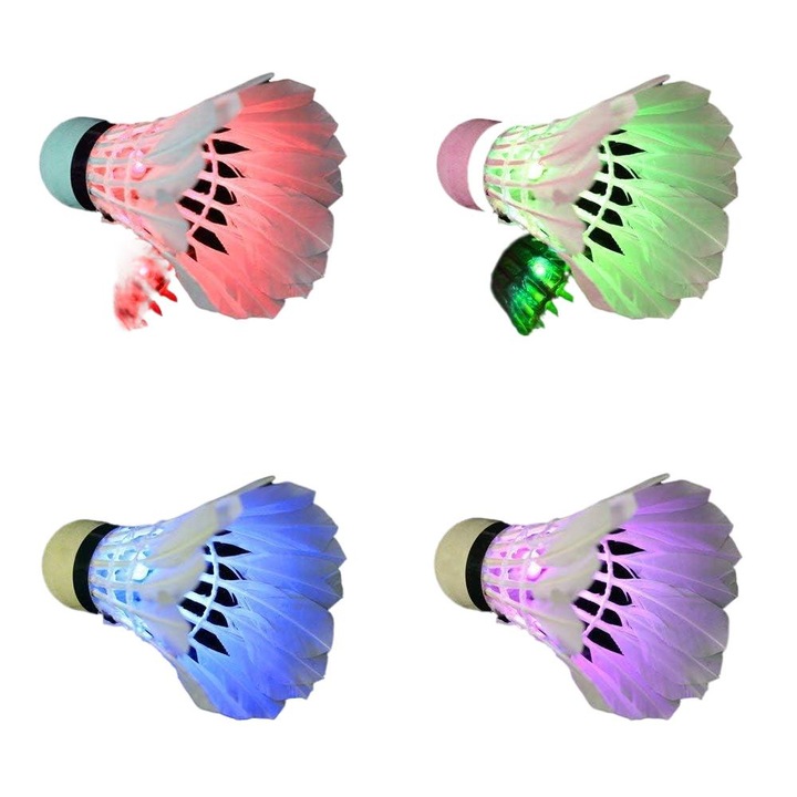 LED tollaslabdák, Tovbmup, 4 db-os készlet, színes lámpák