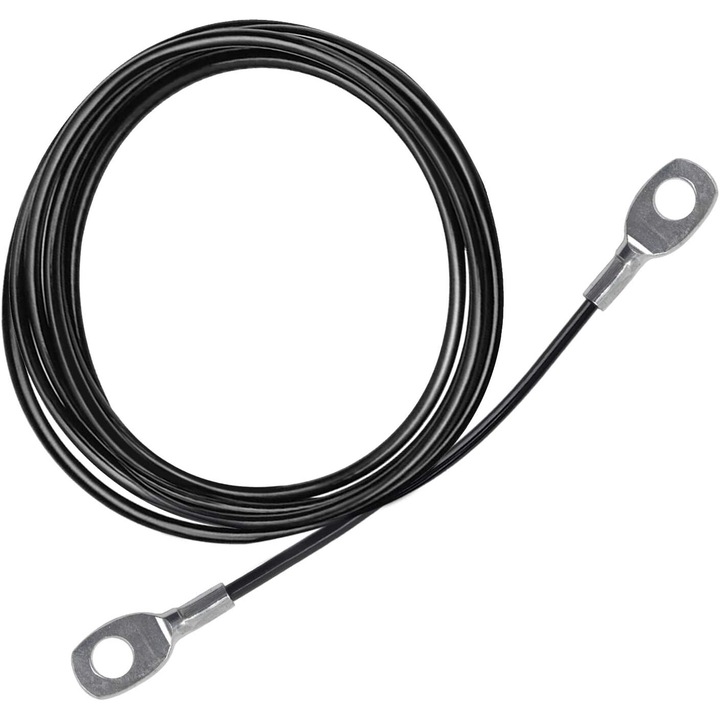 Inlocuire reglabila de cablu de gimnastica de acasa pentru sisteme de scripeti de fitness, acoperire linistita anti-alunecare PU Tip cablu personalizat Cablu de sarma de otel rezistent, productie de echipamente profesionale de inalta siguranta