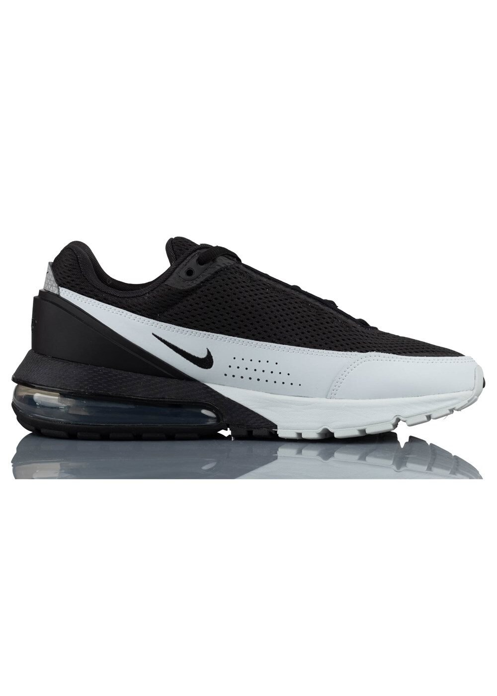 Tenisi barbati Nike Air Max Pulse, negru-alb, material sintetic