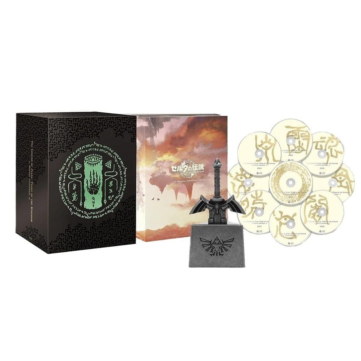 Set CD The Legend of Zelda: Tears of the Kingdom, USB