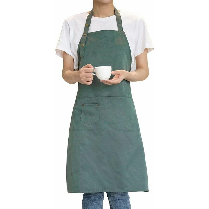 Kitchen Sort, Jormftte, микрофибър, водоустойчив, множество джобове, зелен