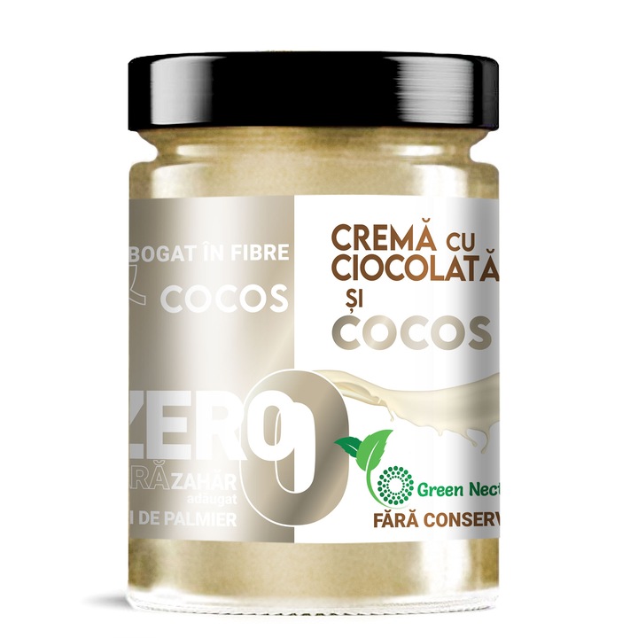 Crema cu Ciocolata Alba si Cocos - Artisan Vita