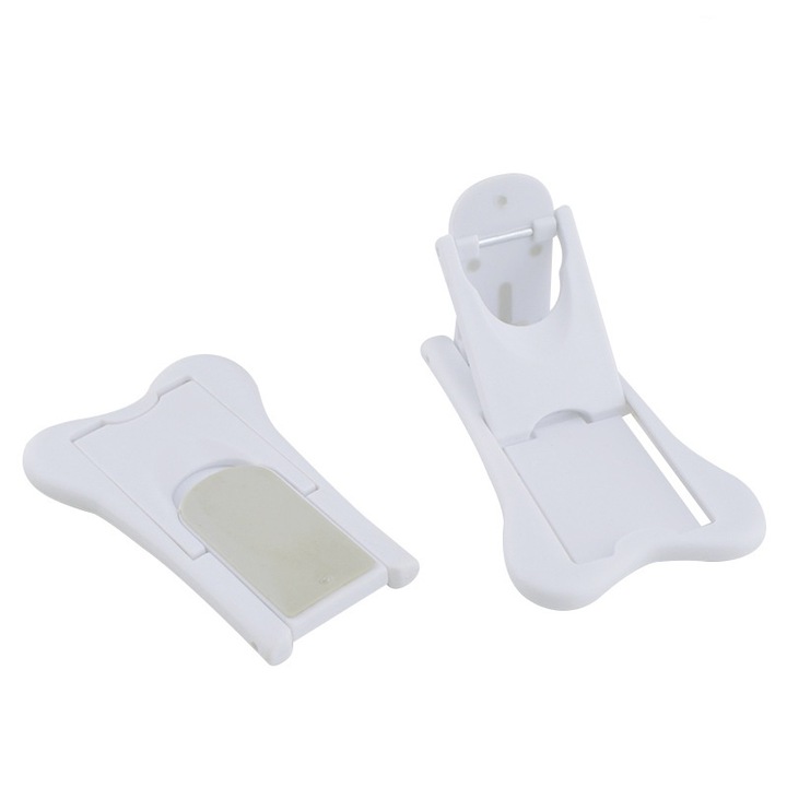 2db multifunkcionális zár készlet Sunmostar ablakokhoz, fehér, 7x3,8cm