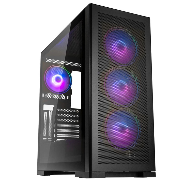 Настолен компютър PIC Game Ultimate i7-13700F RTX 4070 TI D4, PC-GU-I7-13700FRTX4070TID4, Intel Core i7-13700F (16-ядрен) BOX, PNY GeForce RTX 4070 Ti 12GB XLR8 Gaming Verto Triple Fan, ADATA SPECTRIX D35G RGB 16GB (2x8GB) DDR4 3600 MHz U-DIMM