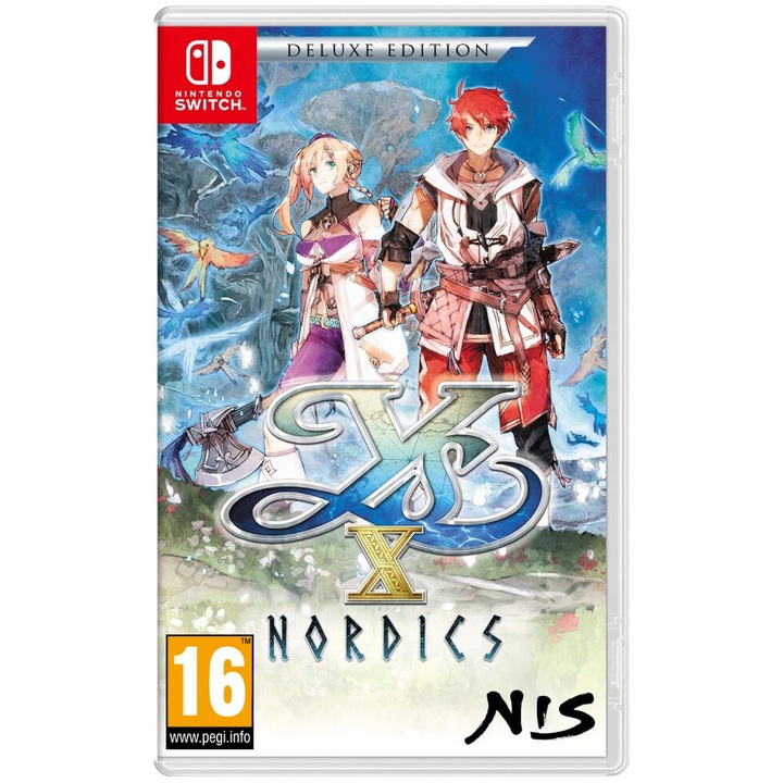 Ys X Nordics Deluxe Edition Nintendo Switch Játékszoftver