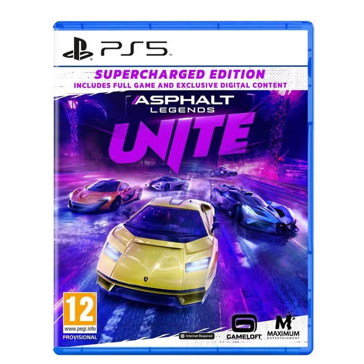 Игра GAMELOFT Asphalt Legends Unite Supercharged издание, за Playstation 5