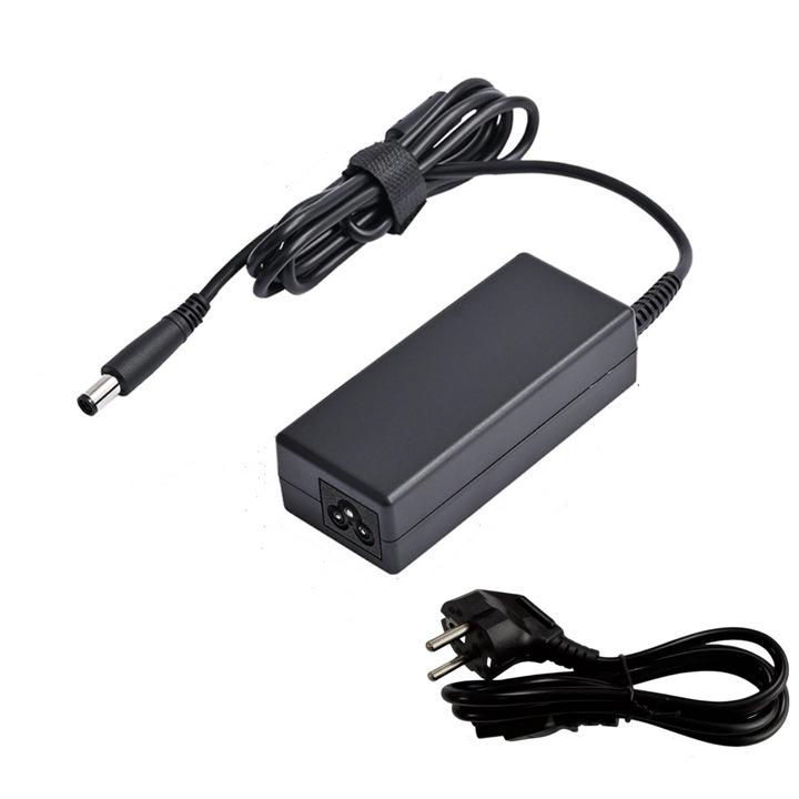 Incarcator laptop Dgkeyh, 65W, 19.5V3.34A, 7.4x5.0mm, 108x46x29mm, pentru Dell