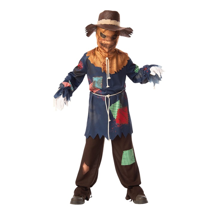 Costum sperietoare sinistra KidMania® pentru copii, 8-10 ani, 128-140 cm