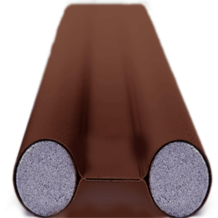 Banda de etansare Sunmostar, spuma EPE si material netesut, maro, 96x10x3cm
