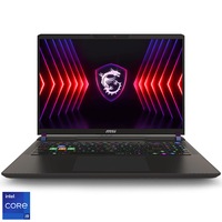 Laptop MSI Gaming Vector 16 HX A13VHG cu procesor Intel Core i9-13980HX pana la 5.6GHz, 16'', IPS, Full HD+, 144Hz, 32GB DDR5, 1TB SSD, NVIDIA GeForce RTX4080 12GB GDDR6, No OS, Cosmos Gray