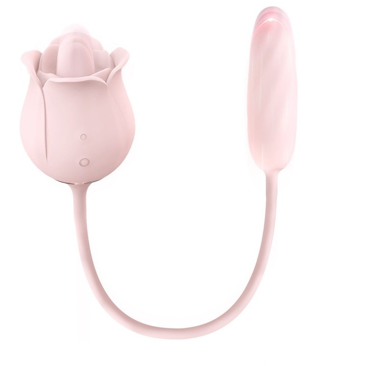 Vibrátor, USB töltés, vízálló, rózsaszín