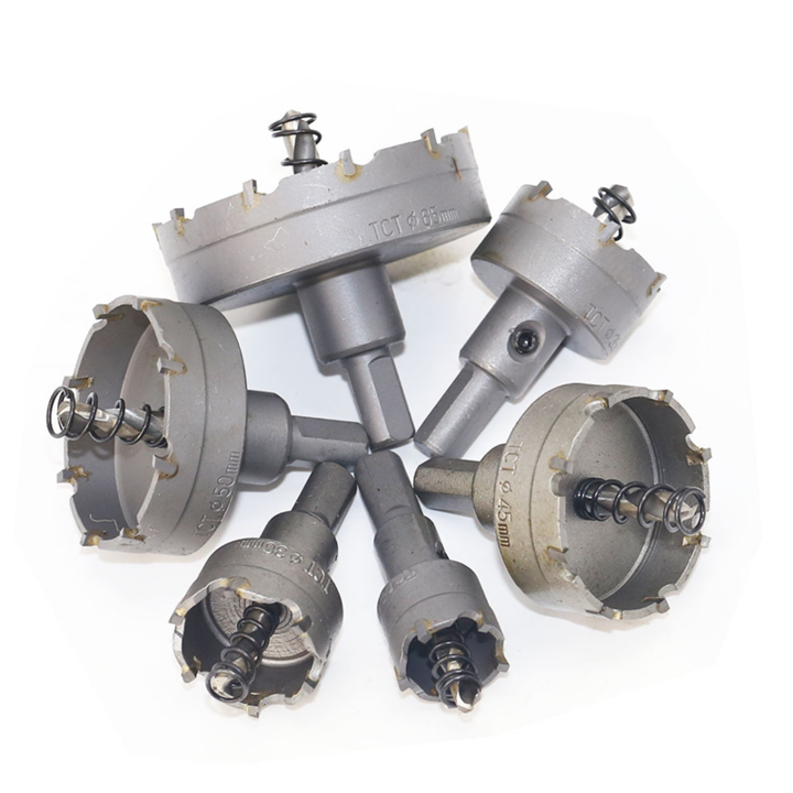 Set 6 carote, Sunmostar, 22mm/30mm/35mm/45mm/50mm/65mm, argintiu