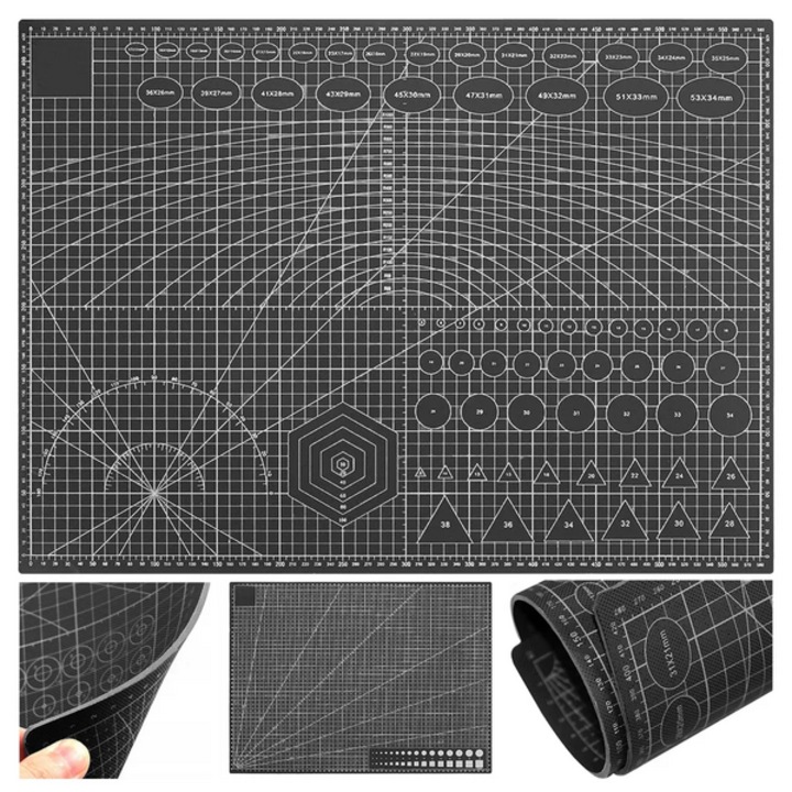 Öngyógyuló vágóalátét - A2 - Fekete