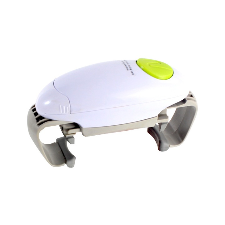 Tirbusoane electric, alb, cu motor de mare cuplu, pentru seniori, utilizare simpla, fara efort