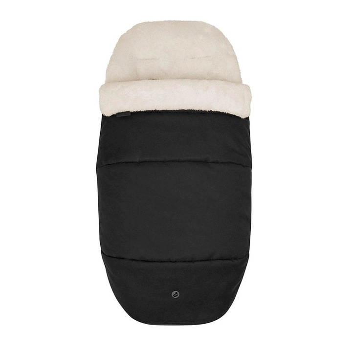 Salopeta De Iarna Maxi-Cosi, Footmuff 2-In-1, Twillic Black