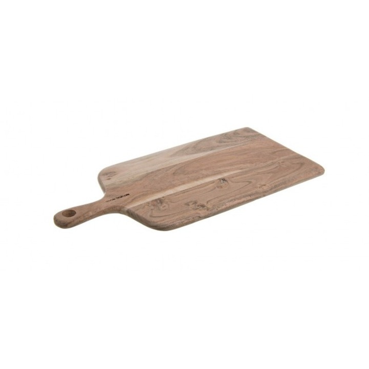 Set 4 platouri servire lemn natur Timber 52x25x2 cm