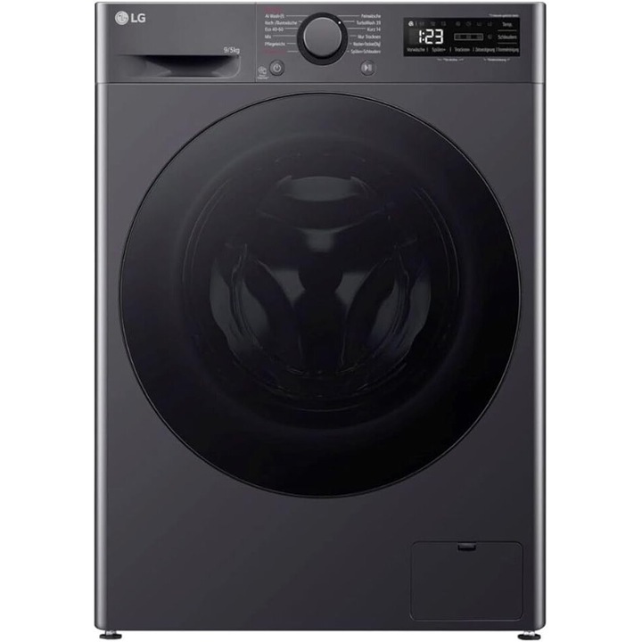 Masina de spalat cu uscator LG V5WD95SLIMB, 9-5 kg spalare/uscare, negru