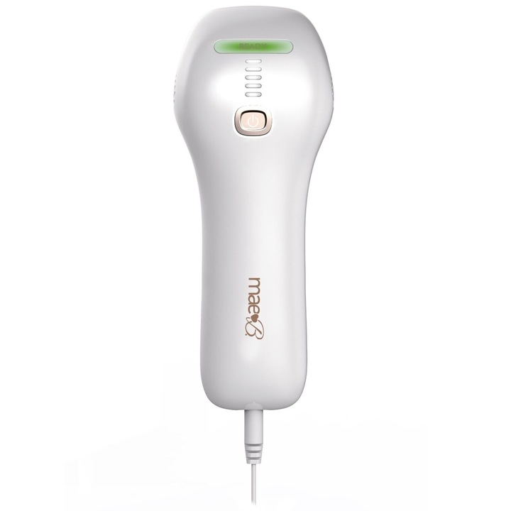 Epilator, pentru Epilare Definitiva Fara Durere, Tehnologie IPL, 5 Trepte De Intensitate, Pentru Femei Si Barbati, Senzor Piele, Mod Automat, Cu Afisaj, Alb