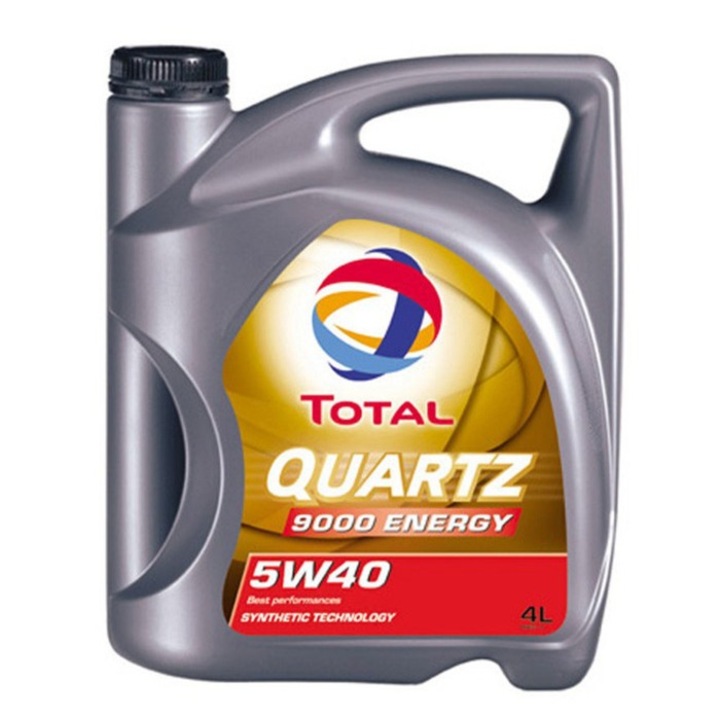 Ulei motor auto Total Quartz 9000 Energy, 5W-40, 4 L, sintetic