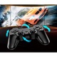 Set 2 Controller wireless DUALSHOCK, pentru PlayStation 3, HJS-77, vibratii intense, Negru, HAPPY JOKER®