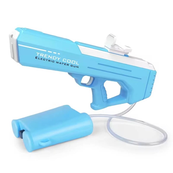 Pistol electric cu apa cu rezervor de apa de 400 ml, baterie instalabila, incarcator si vizor, lungime 30 cm