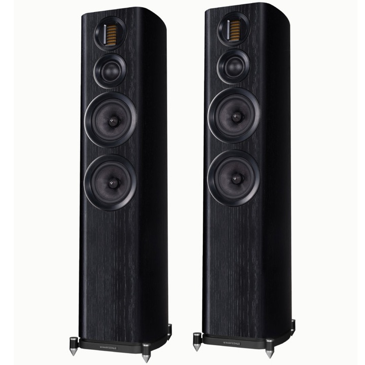 Set 2 Boxe de podea Wharfedale EVO 4.4, 200 W, Negru