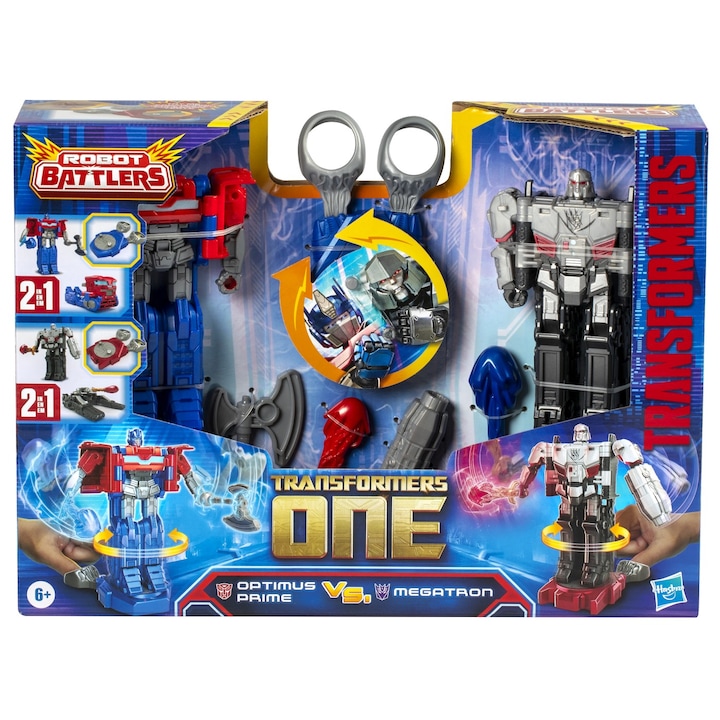 Комплект от 2 фигурки Transformers One - Optimus Prime vs. Мегатрон
