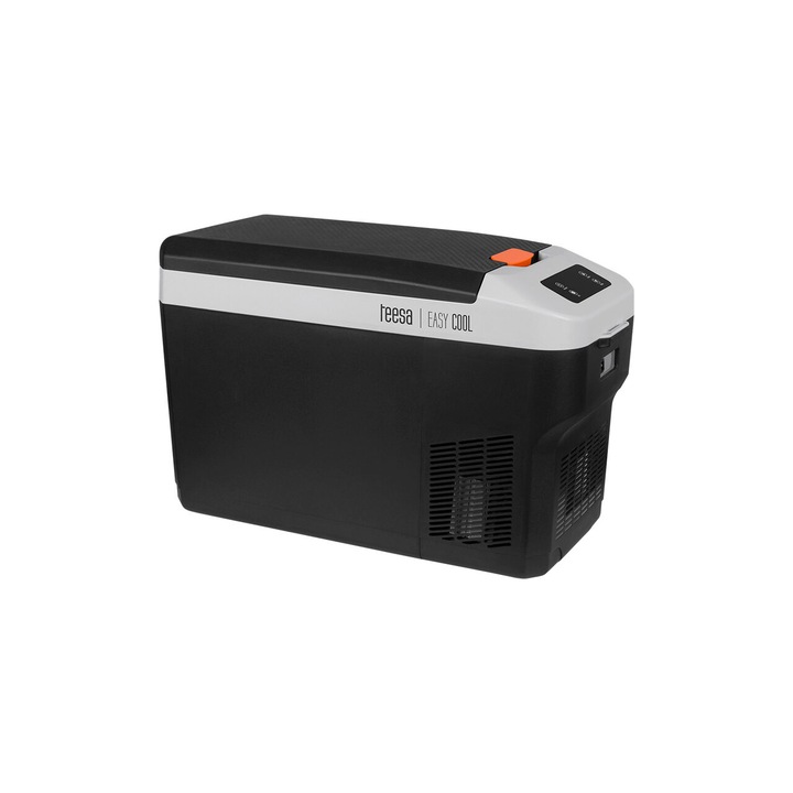 Frigider auto cu compresor, 25 l, 20°C la -22°C, 2 camere, alimentare DC 12 / 24 V, 100 – 240 V AC, 67 x 31 x 42.5 cm, Afisaj led