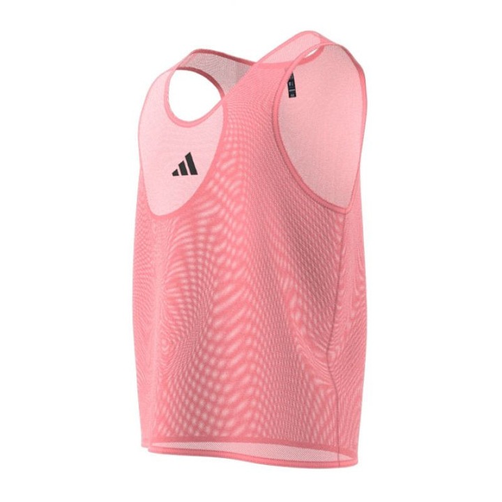 adidas edzőmellény, poliészter, usaora, rózsaszín, XL