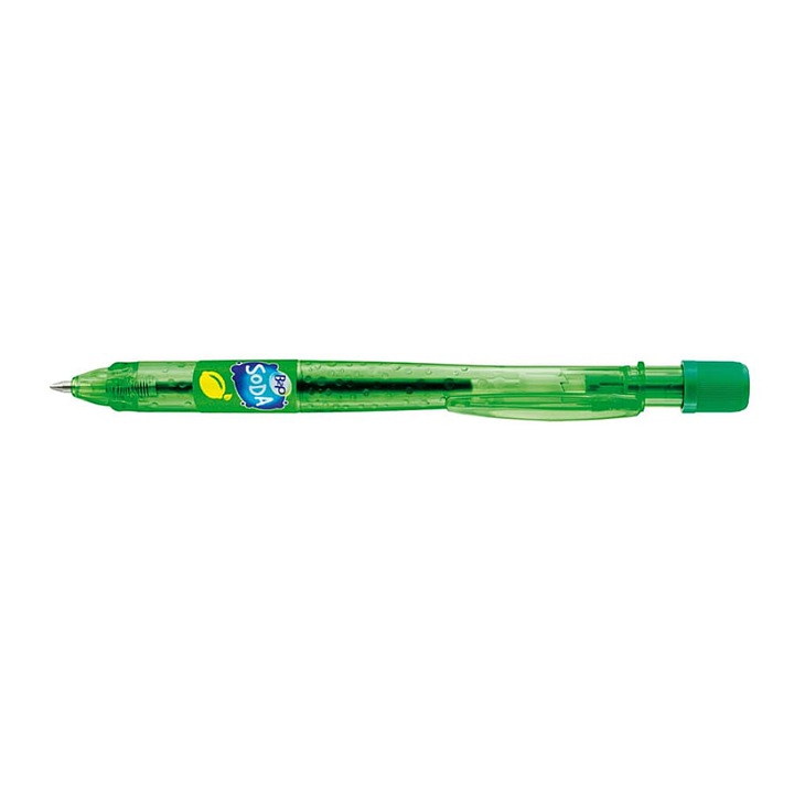 Химикалка Pilot B2P Soda, 0.9 mm, зелена