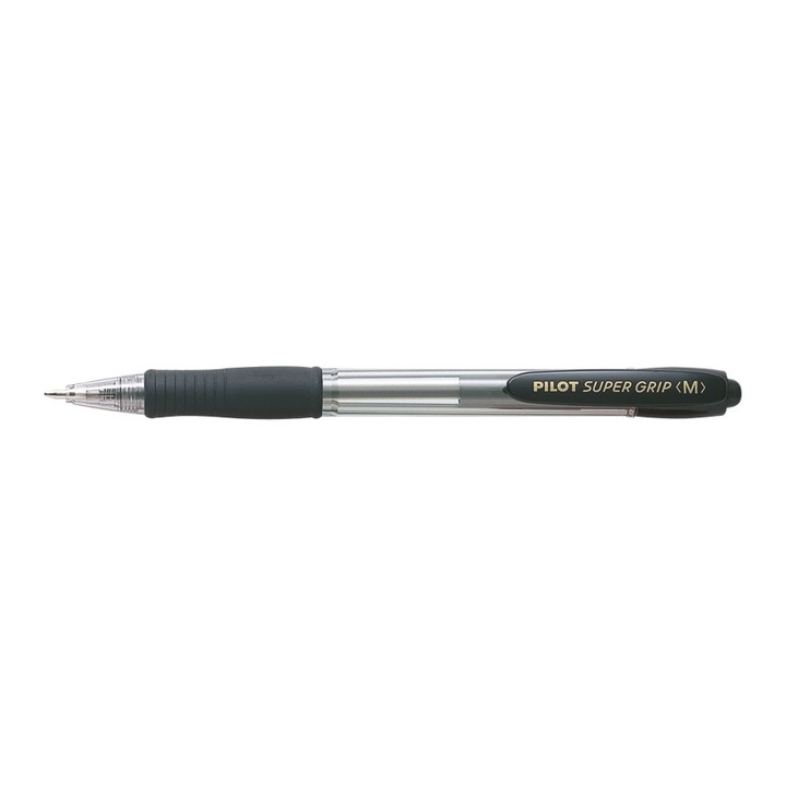 Химикал Pilot Super Grip 0.7mm черен