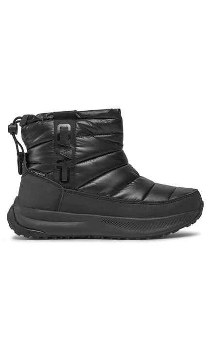 Női csizma, CMP, 303053, műanyag/textil, fekete